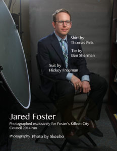 Jared Foster faux magazine cover