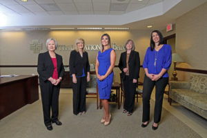 Central National Bank employee group portrait