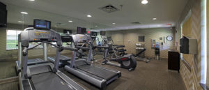 hotel exercise room